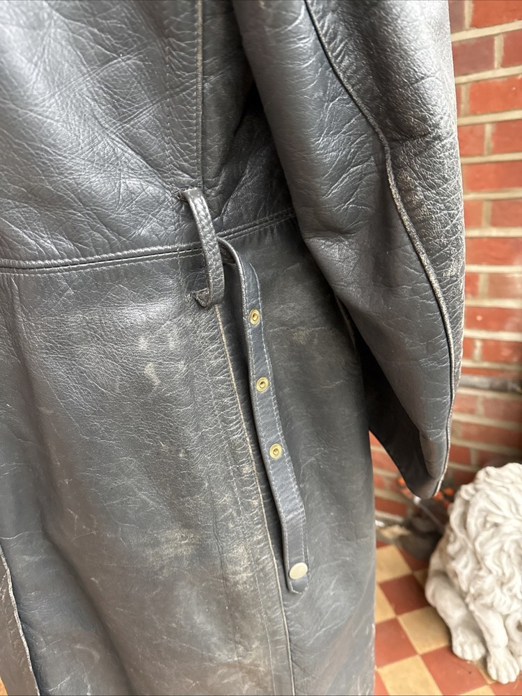 German Leather Greatcoat