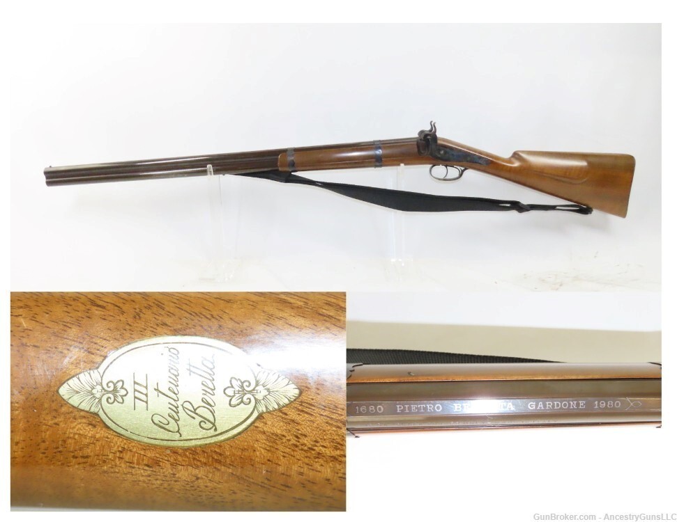 1987 Beretta 1000 20 ga Muzzleloader Papers DU Special with Xeroxed Manual