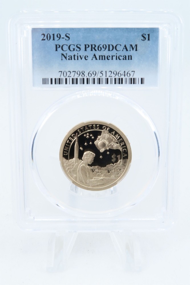 2019-S PCGS PR69DCAM Native American Dollar Proof