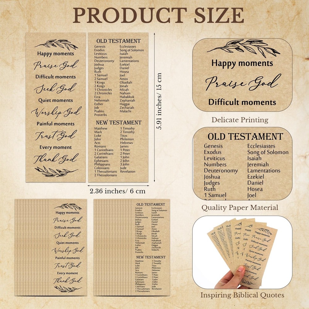 Spakon 30 Sets 60 Pcs Easter Scripture Christian Pens Bulk with Bible Bookmar...