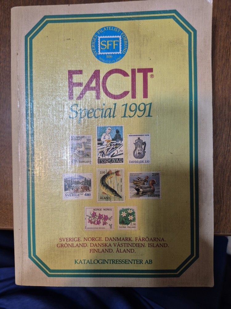 FACIT Scandinavia Stamp Catalog, Special 1991