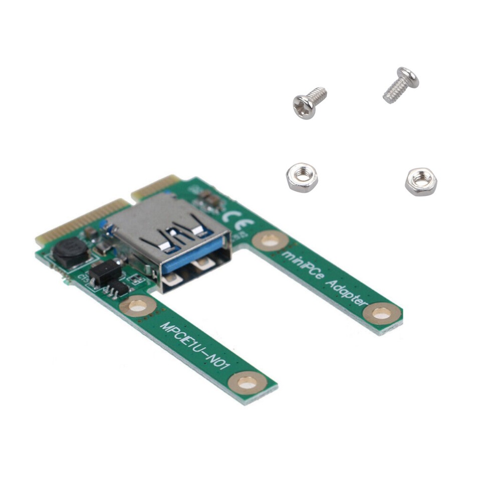 Notebook Mini PCI-E To USB 2.0 Converter Adapter Card Expansion USB Interface