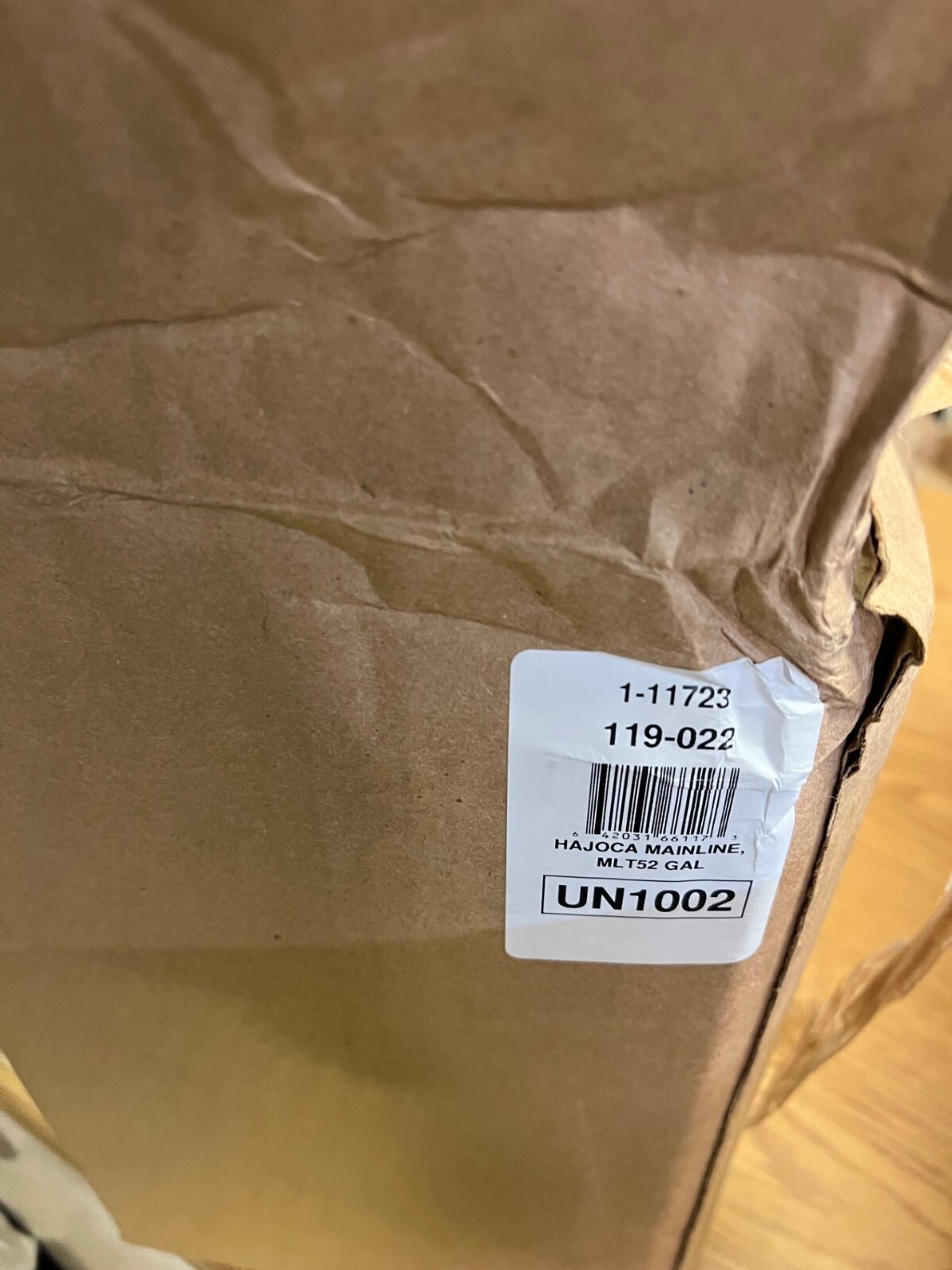 MAINLINE MLT5 3/4 MALE 2 GALLON POTABLE WATER INLINE THERMAL EXPANSION TANK