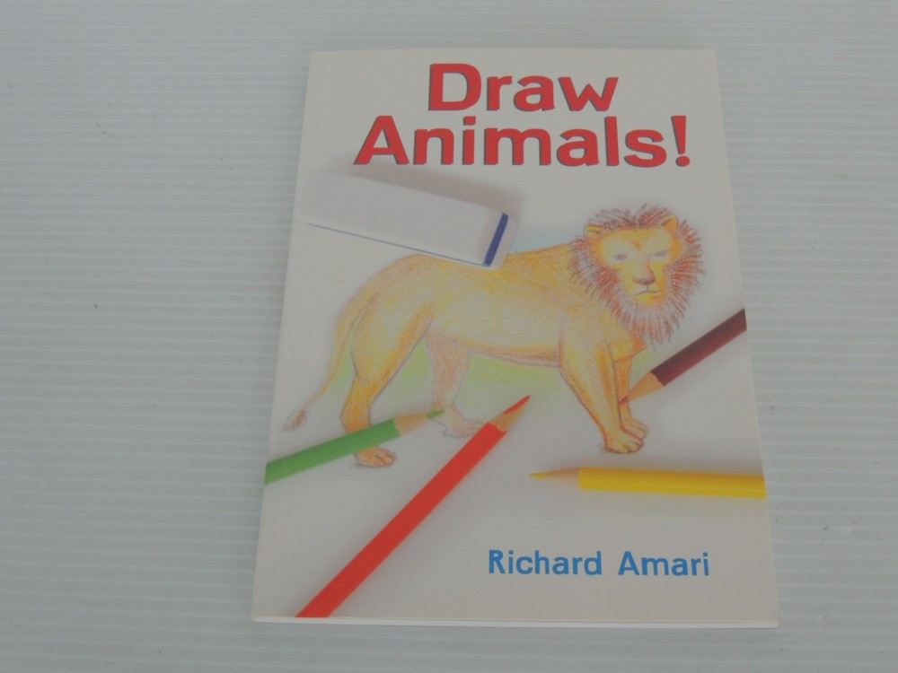 Draw Animals Softcover Book Richard Amari