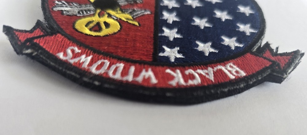 USMC MALS-13 Black Widows Patch Marine Aviation Logistic Squadron Hook & Loop