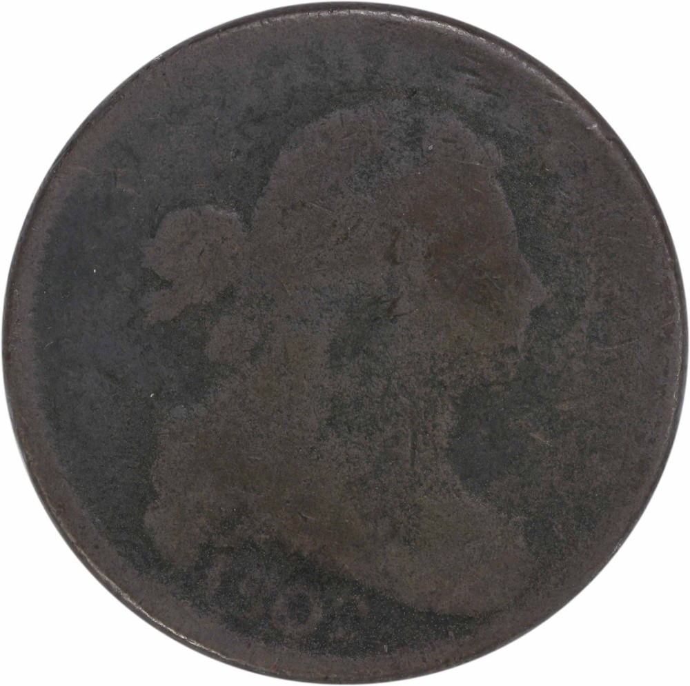 1802 Large Cent AG Uncertified #259