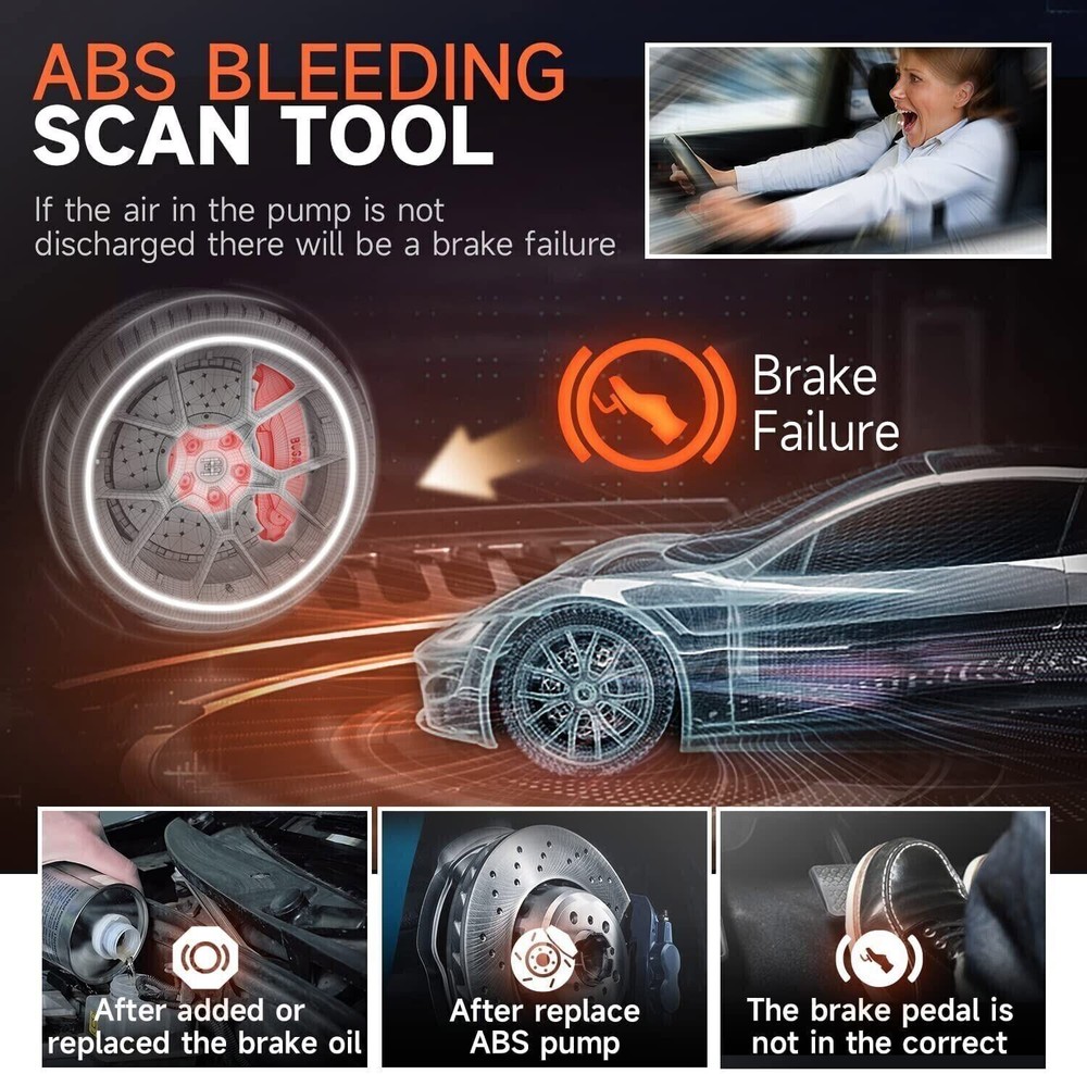 Lexus OBD2 Car Code Diagnostic Tool ABS Bleed SRS SAS Engine Reset Kit US NT630