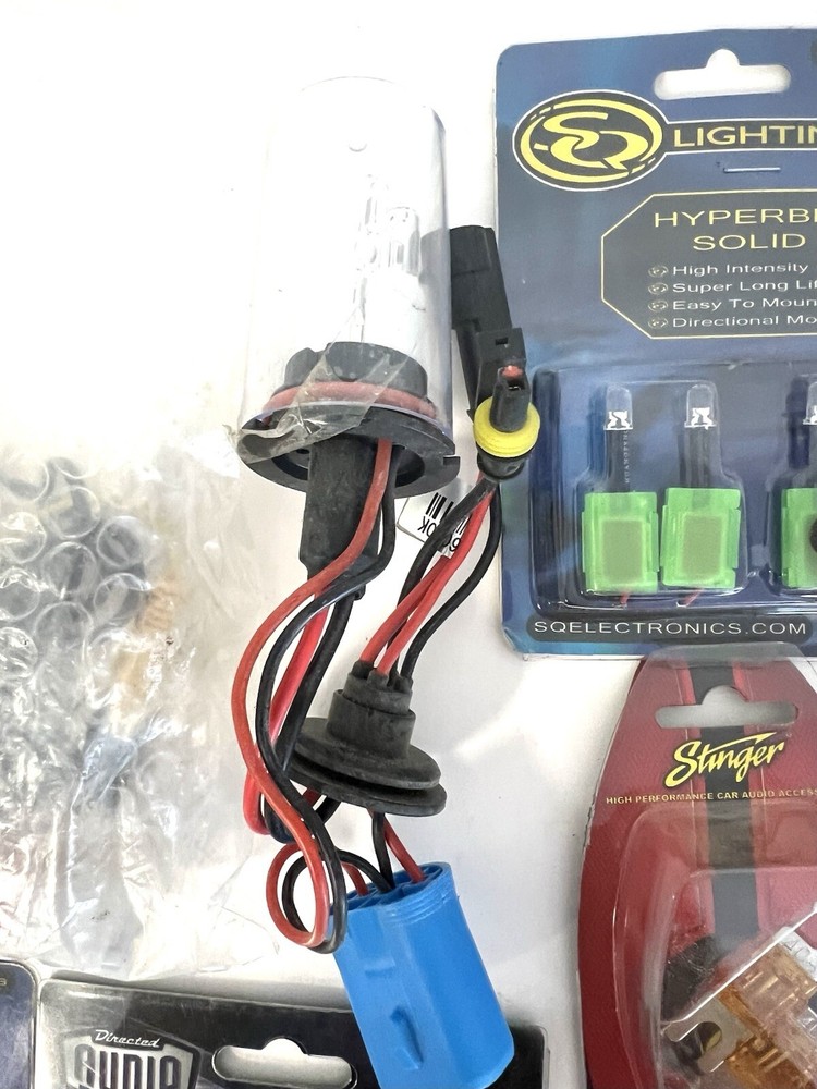 Lot of Various Adapter, Adapter Cables, Hyperbiright Solid LED + MORE