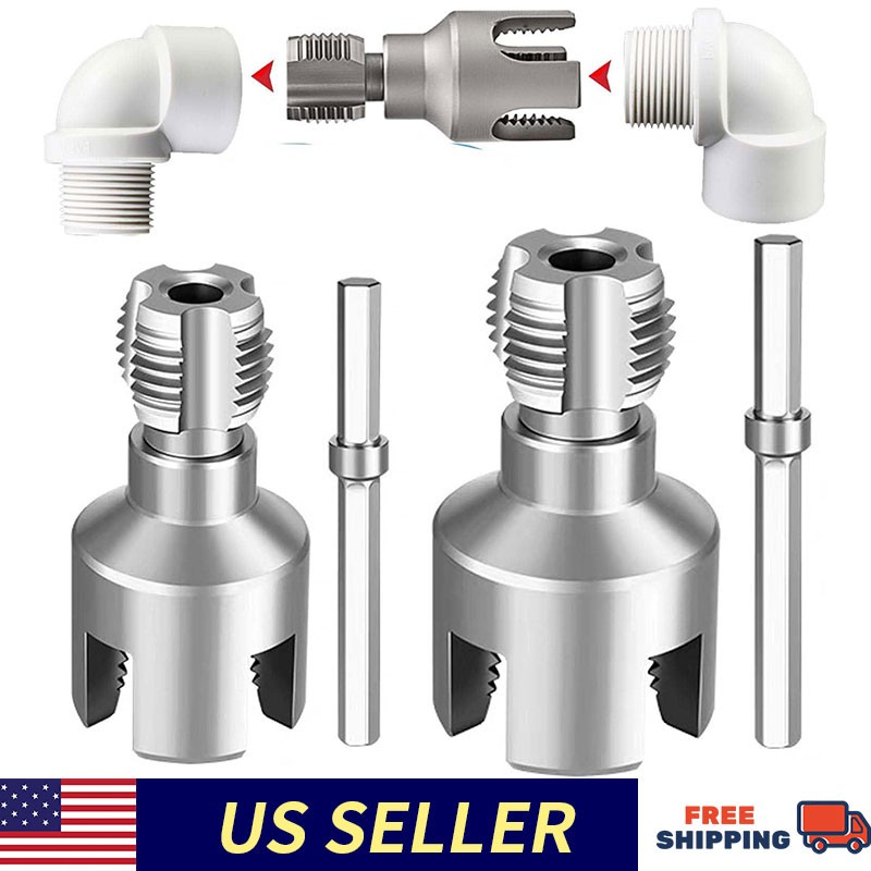 Integrated Internal & External Pipe Threading Tool, PVC Pipe Thread Cutting Tool