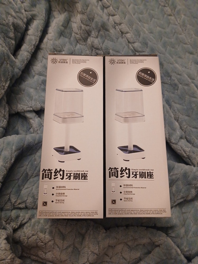 Simple Toothbrush Cup 2 Pack