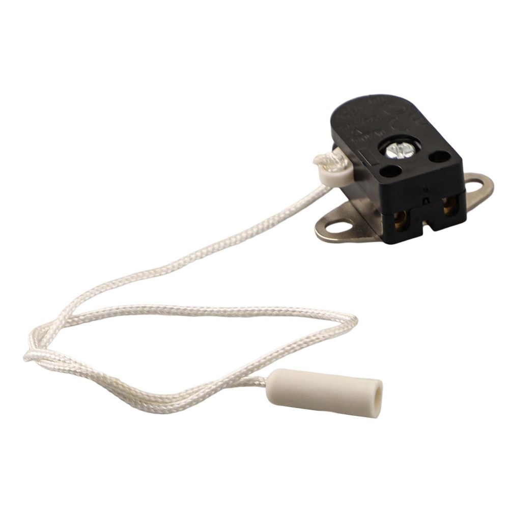 2PCS Pull Switch with Cord for Lighting Control 2A 250V Compact Design