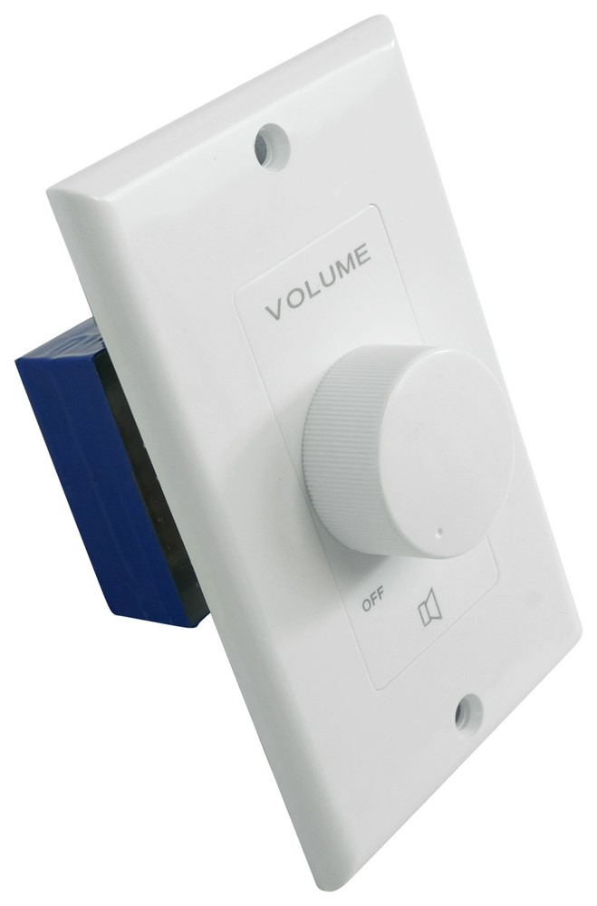 Rockville VOL70200 WHITE 200w 70v Volume Control Zone Controller Box