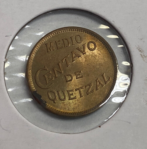 Guatemala 1932 1/2 Centavo, Item #4