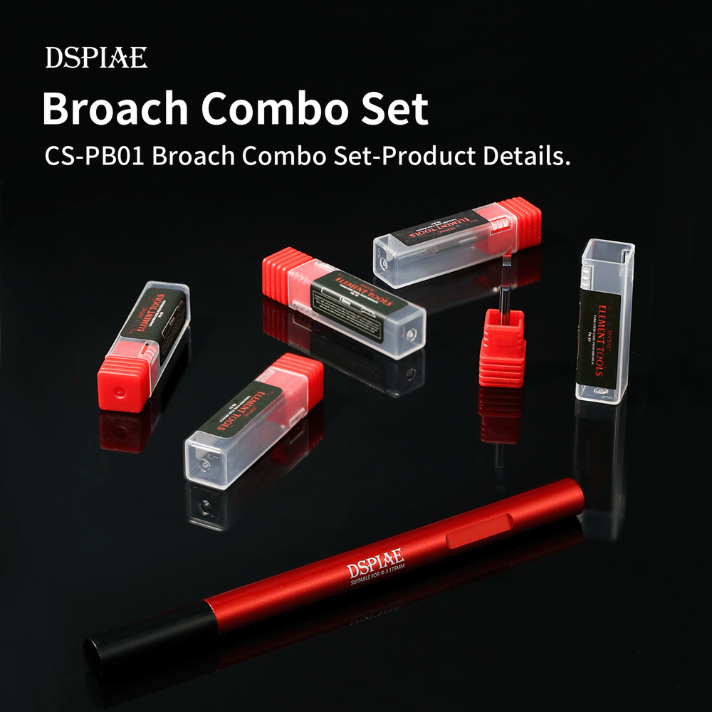 DSPIAE Push Broach Combination Set for Scribing CS-PB01 - US