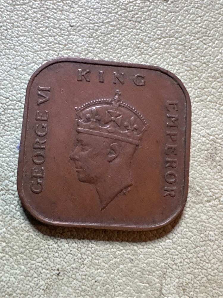 1941 Malaya Cent KM 2 George VI