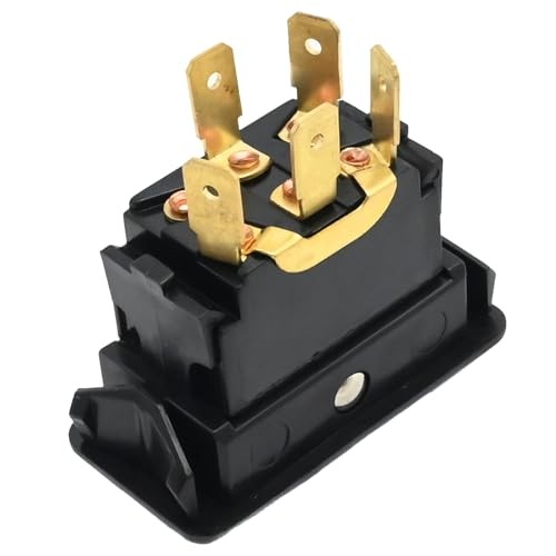 Headlamp Switch 3 Position 5 Pin Headlight Rocker Switch Replacement for