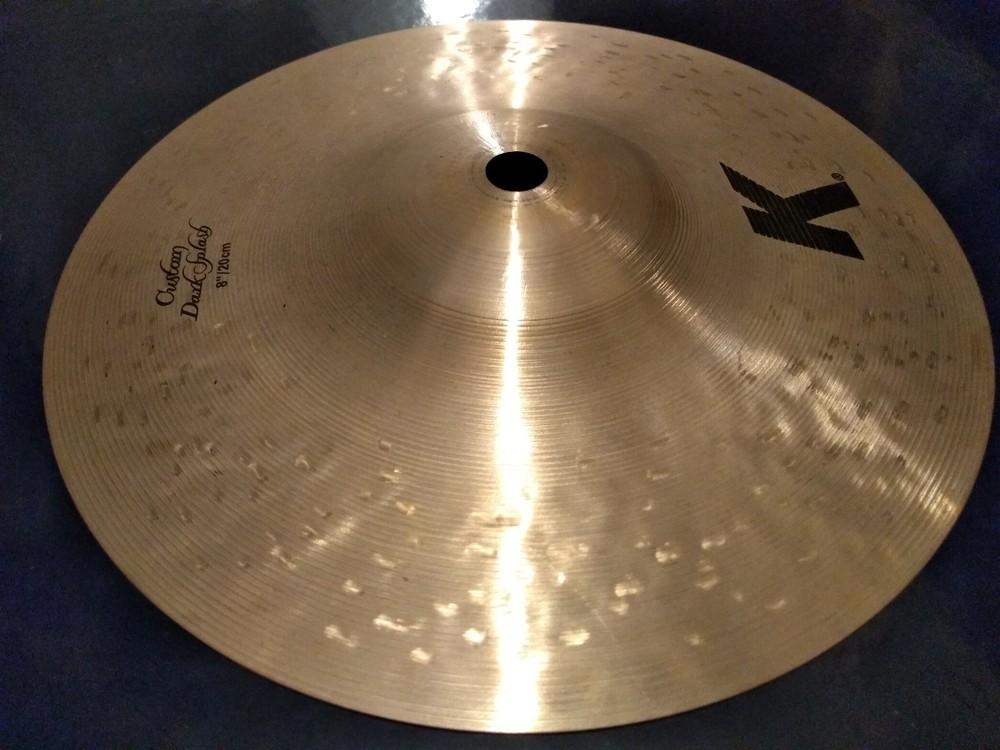 Zildjian K Custom Dark Splash 8" Cymbal 2004 JD Code Barely Touched from New
