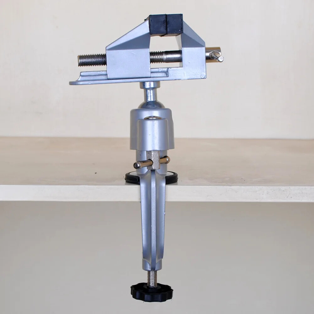 Table Vise 360 Degree Rotating Small Bench Vise Universal Woodworking Tools