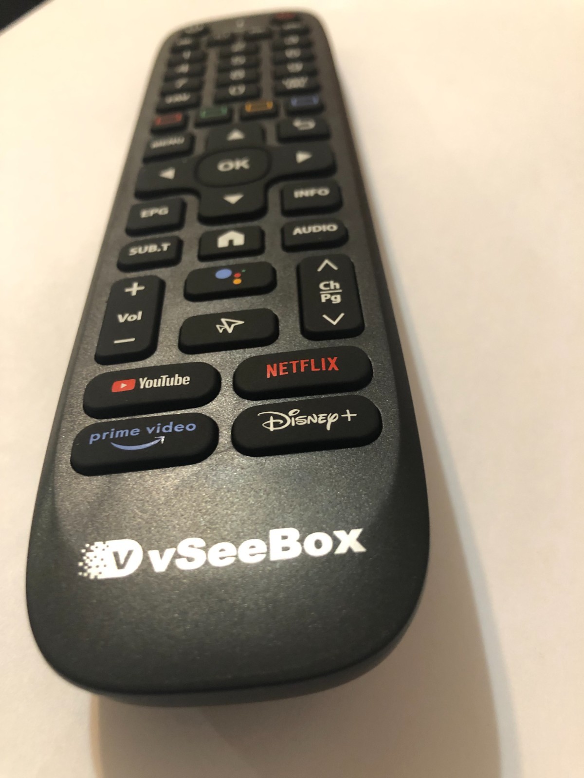 vSeeBox V6 PLUS Remote control Backlight,Bluetooth and Voice control