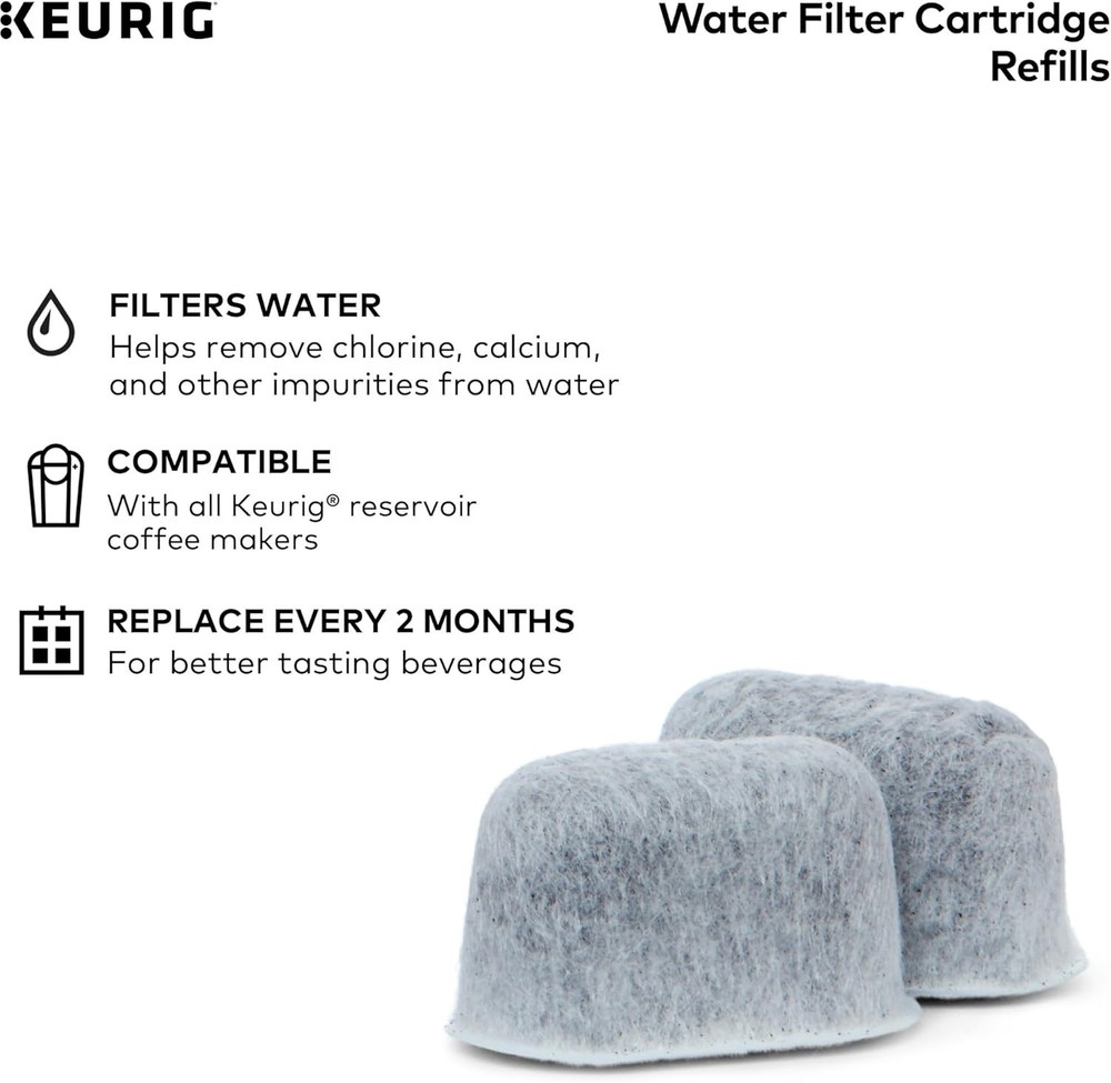 3-Month Brewer Maintenance Kit Includes Descaling Solution Water Filter