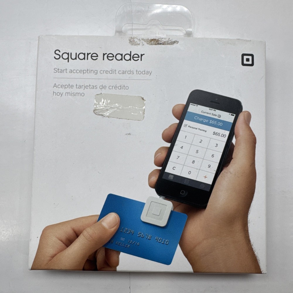 Square Reader Credit Debit Card Apple iPhone Android Headphone Jack Connector
