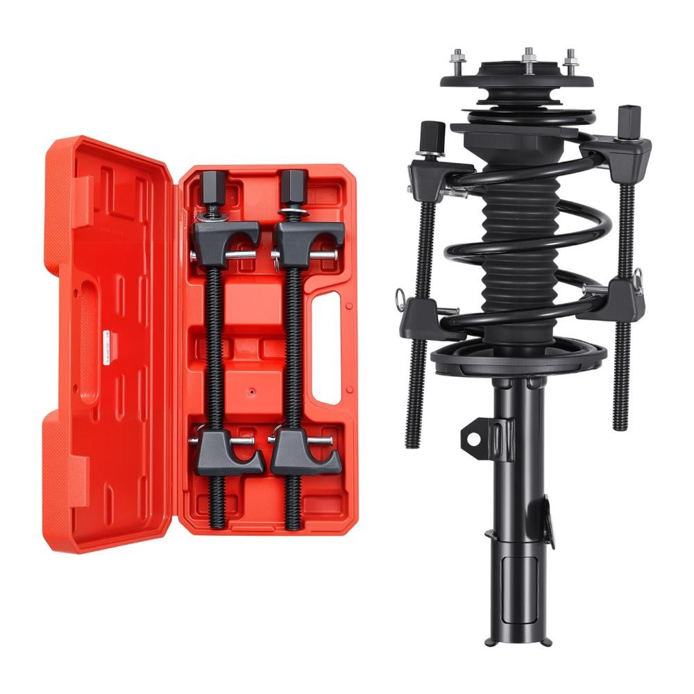 Strut Spring Compressor 2 Pcs Coil Spring Compressor Tool 10.4-Inch Ran  .