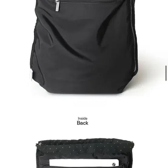 Masma Rulez Black String Bag with Pearl Keyring - Lightly Used