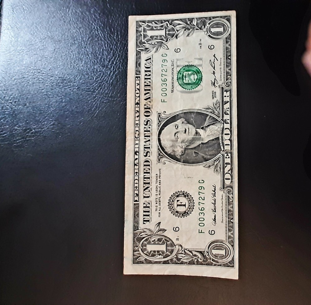 $1 MISCUT ERROR NOTE