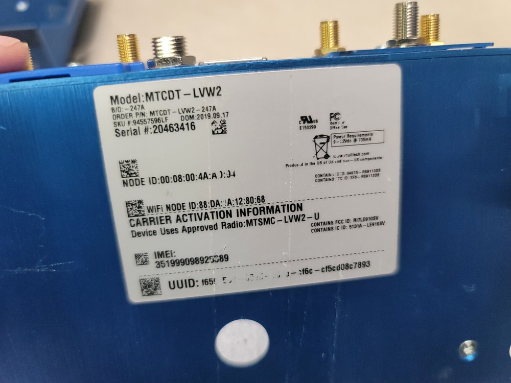 MultiConnect Conduit - LTE Cat 4 mPower Programmable Gateway 8-channel