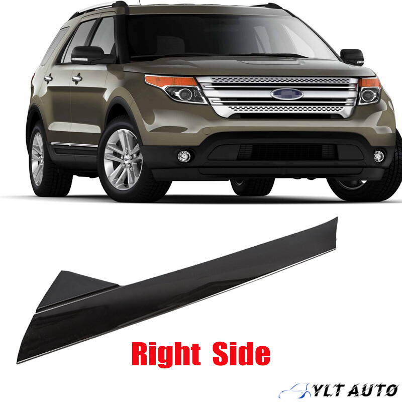 For 2011-19 Ford Explorer Windshield Outer Trim Pillar Molding Seal Right Side