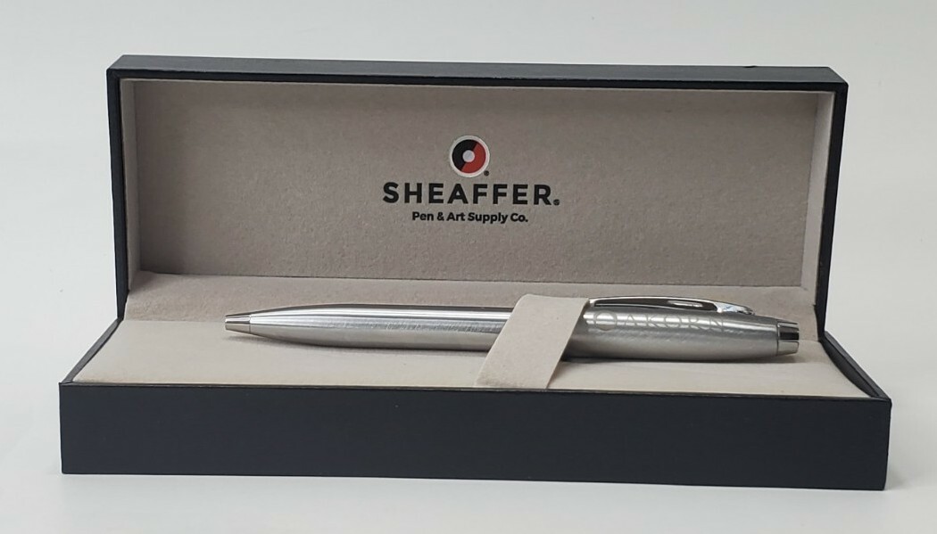 Sheaffer Pen & Art Brushed Chrome Fountain Ball-Point Pen E2930651-30