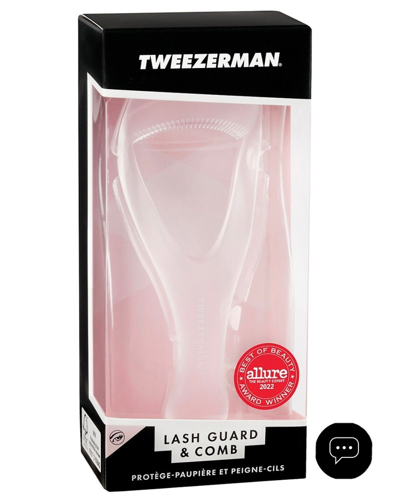 NIB Tweezerman lash guard & comb