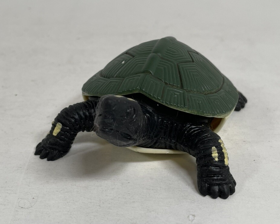 Trachemys Scripta Elegans Turtle Stretch Rubber with Hard Shell Collectible