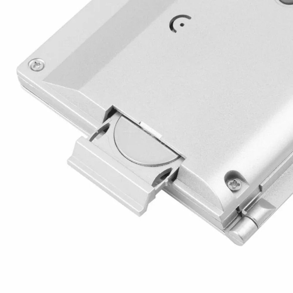LCD Timer and Temperature Display on Portable Digital Travel Alarm Clock