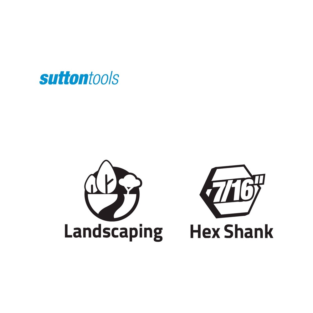 Sutton Tools 100 x 450mm Garden Auger
