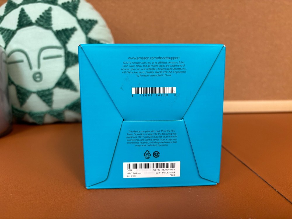 Amazon B07KRY43KN Echo Multi-color Smart Lamp - White