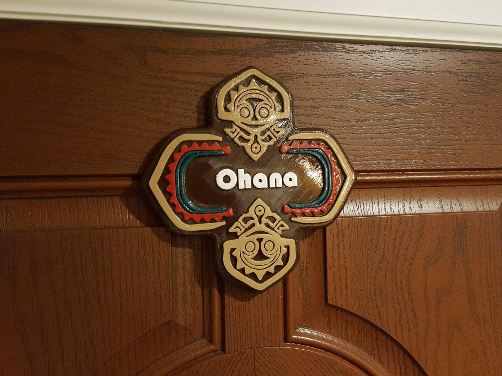 7" Polynesian Resort Themed Sign Replica - Ohana