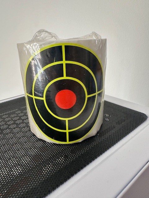 200pcs 3" Splatter Target Sticker Roll