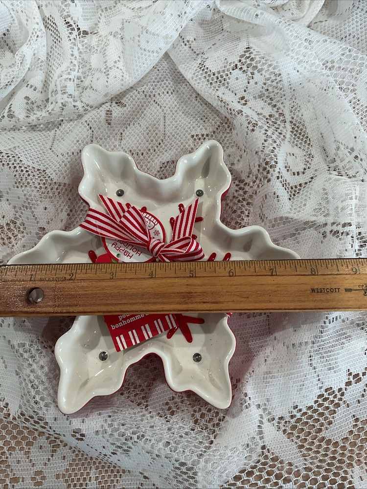 Hallmark Snowflake Treat Dish