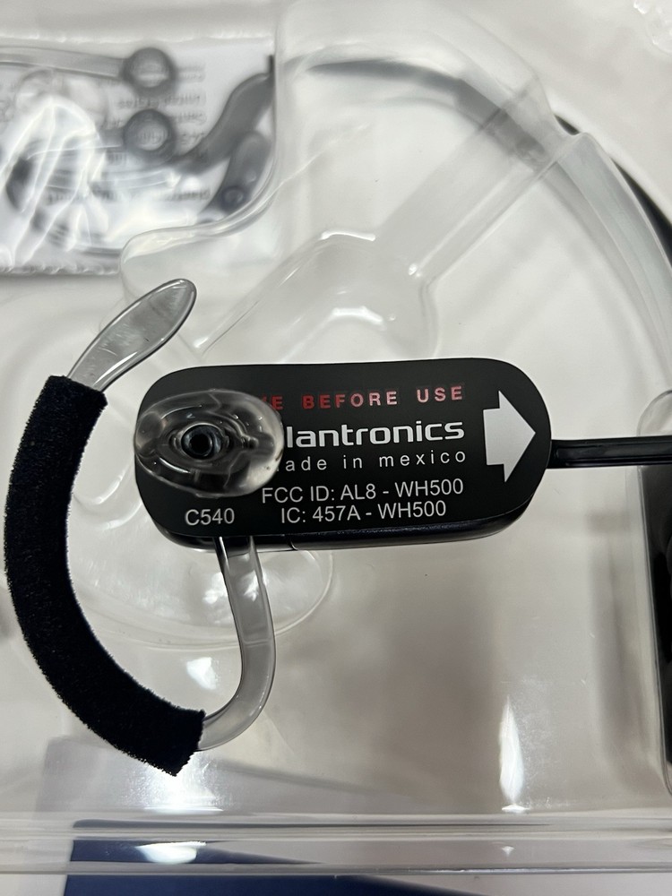 PLANTRONICS Poly CS540 Wireless Headset Black New Open Box