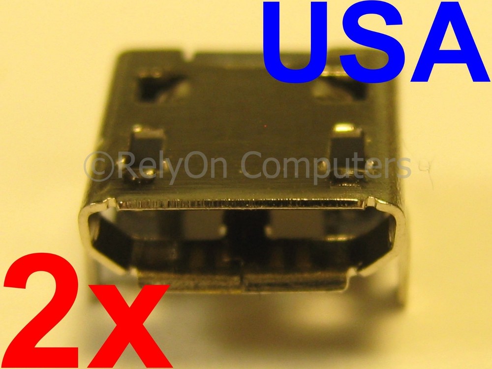 2x Micro USB / Type-C Charging Port for Tribit Bluetooth Speaker - Many Models