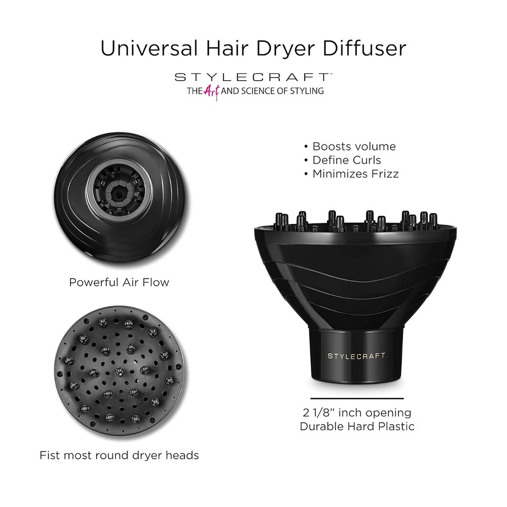 Stylecraft Universal Diffuser- Desines Curls
