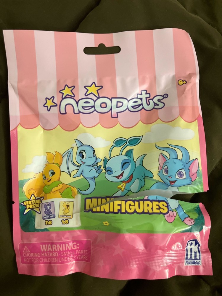 Neopets Phatmojo Minifigure - You Pick - NIB - With Code