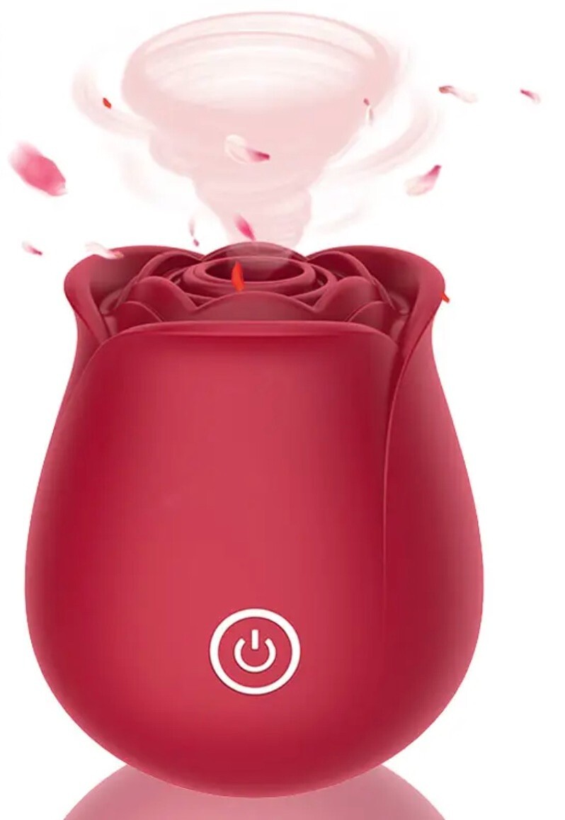 2025 New Rose Clitoral Pleasure Point Oral Sucking Vibrating 10 Speed Sex Toy