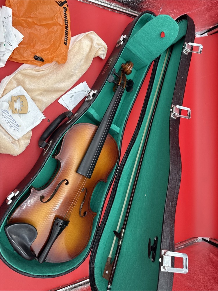 Bestler Violin w/Bow, Case, Extra Strings