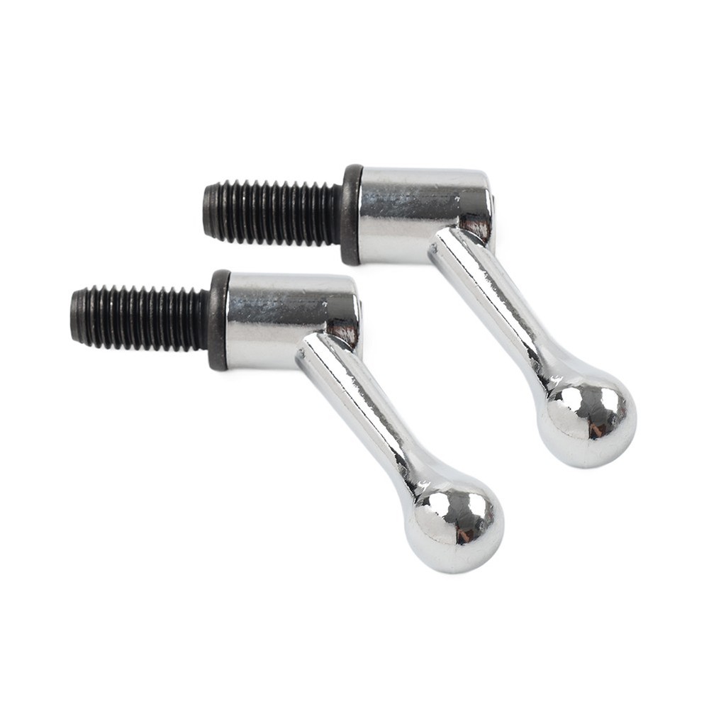 FIT For Bridgeport Milling Machine CNC Silver Table Lock Handle M12 Thread Set