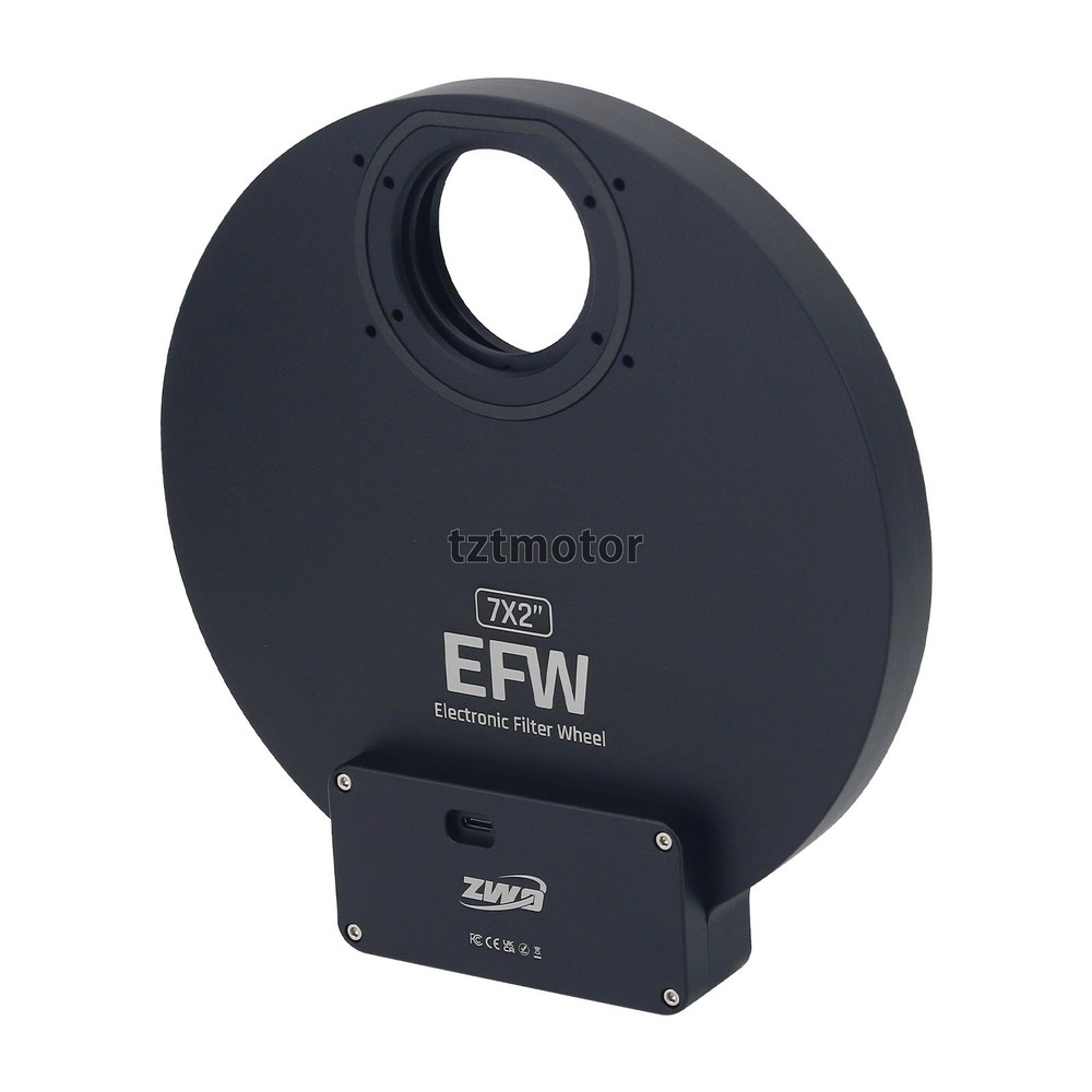ZWO EFW7X2” 2" EFW Electronic Filter Wheel 7Position For 2" Filter ASCOM+Control