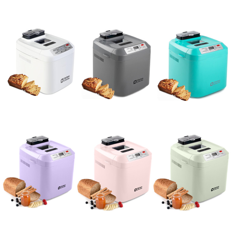 Kitchen in the Box 12-in-1 Smart Bread Maker with Delay Timer, Nut Dispenser