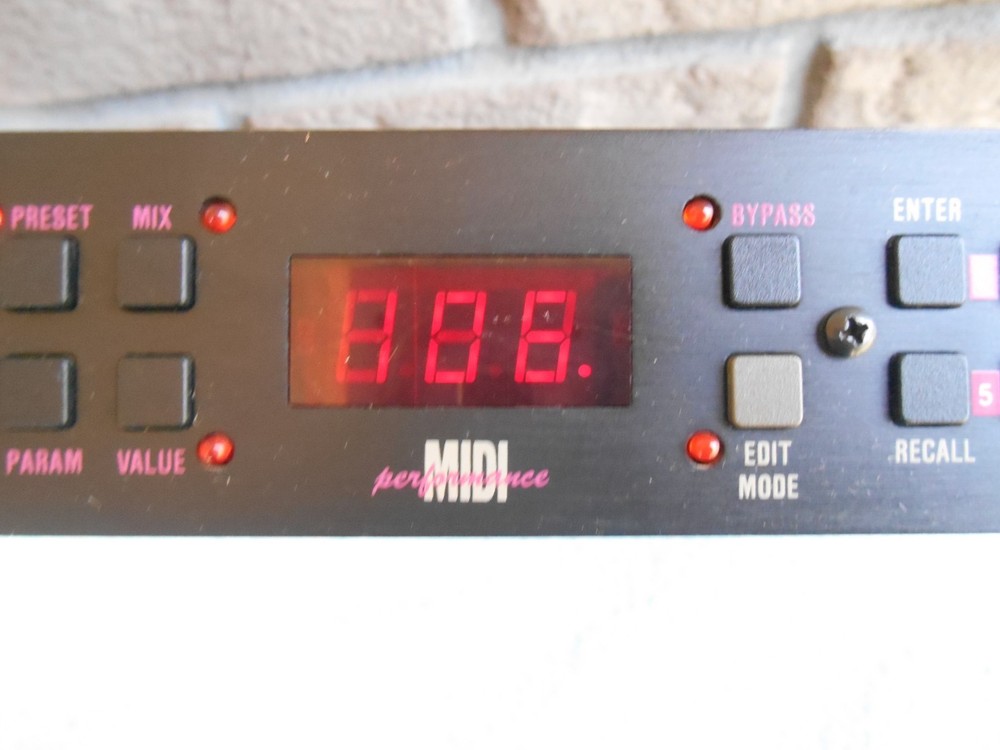 ART SGX NITRO! MIDI PERFORMANCE DIGITAL MULTI EFFECT PITCH TRANSPOSER RACK MOUNT