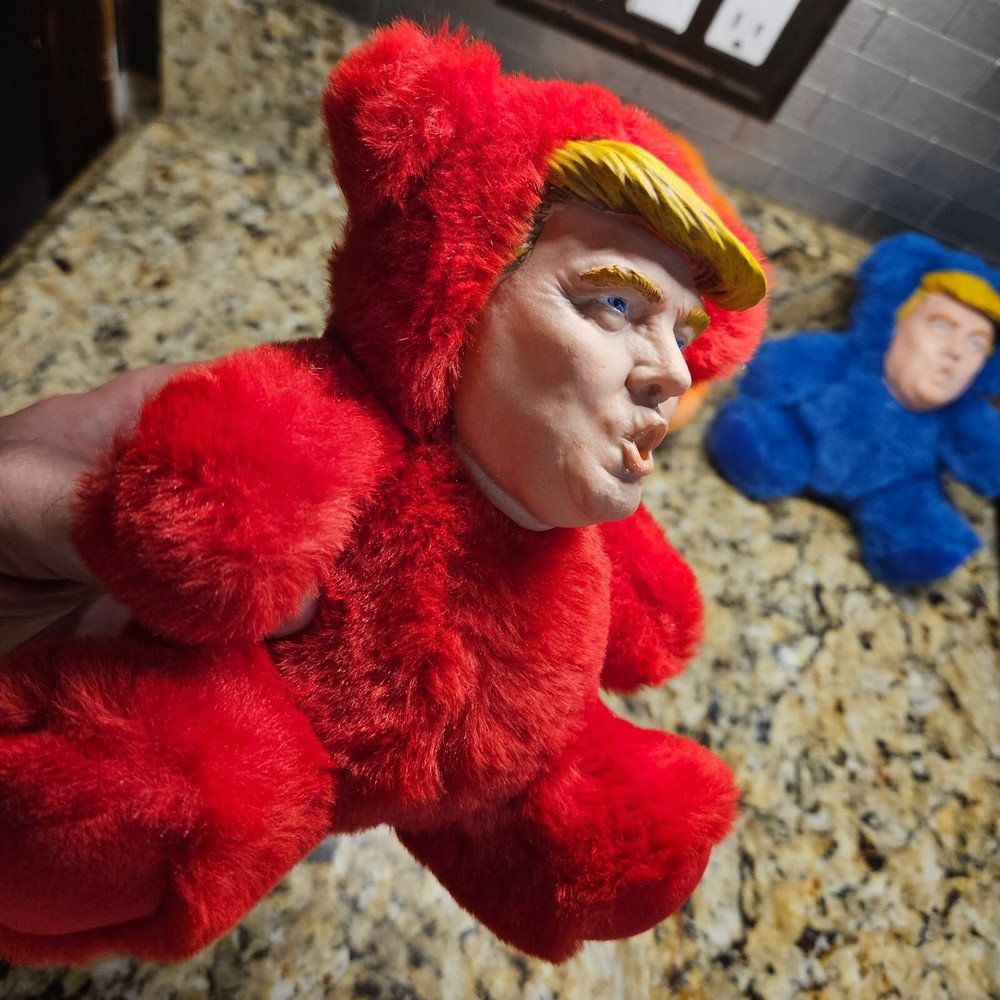 Trump plush teddy bear